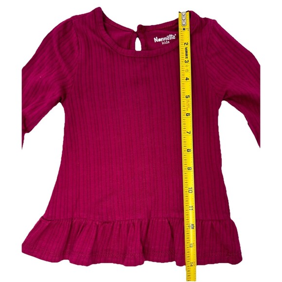 Nannette Kids Floral Embroidered Denim‎ Jacket 3 Piece Set  Girl's 3T - Picture 12 of 16